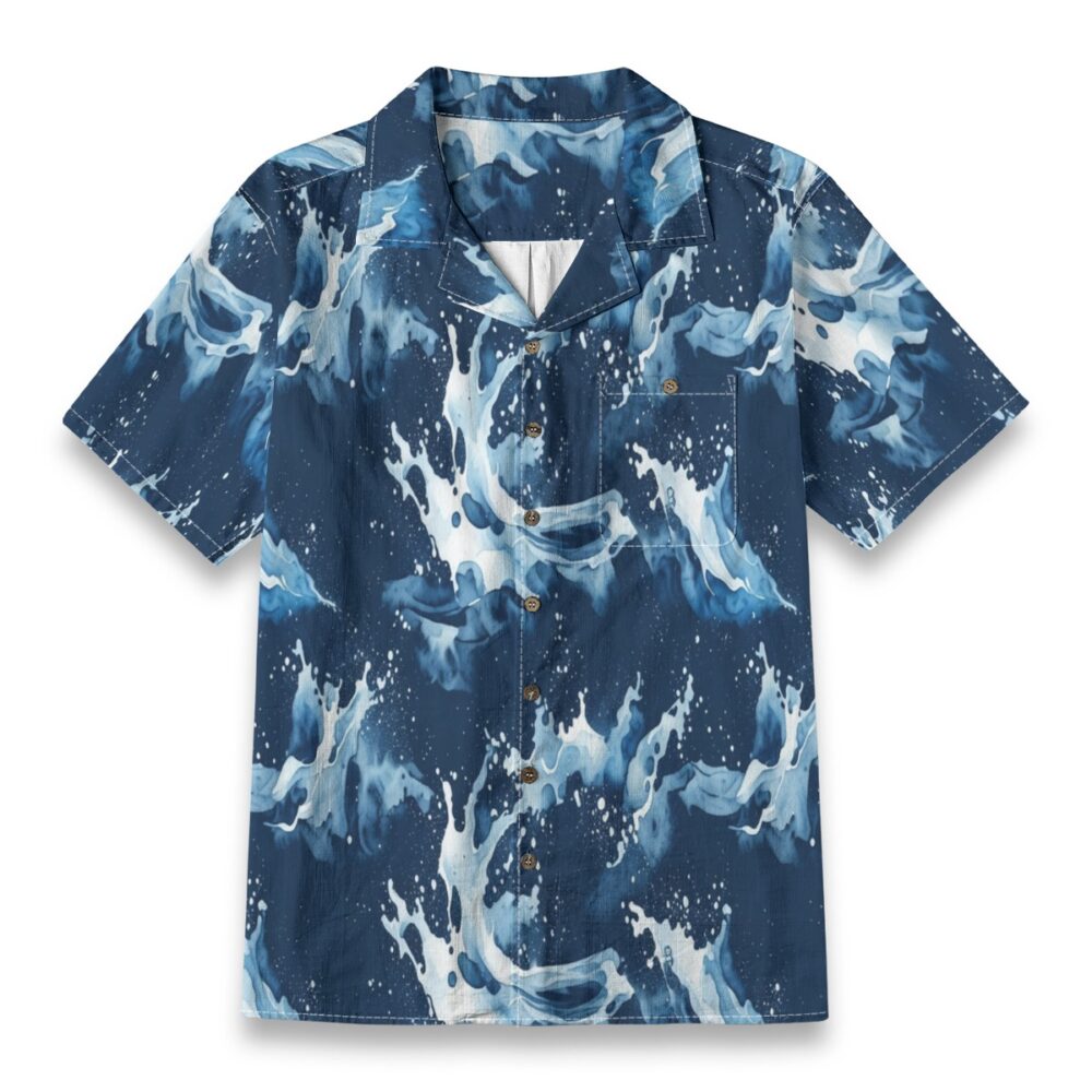 Sea Spray Splash Ocean Night Beach Shirt